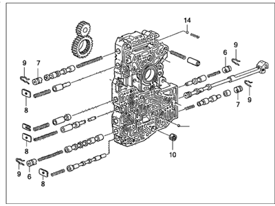 Honda 27000-RGR-000 Body Assembly, Main Valve