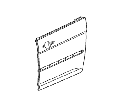 Honda 67611-SHJ-A00ZZ Skin, R. Slide Door