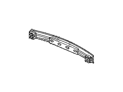 Honda 71530-SHJ-A00ZZ Beam, RR. Bumper