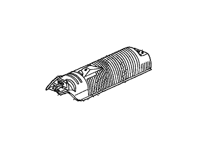 Honda 74602-SHJ-A00 Plate B, Floor Heat Baffle