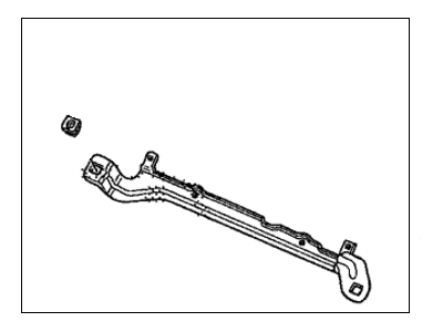 Honda 17147-RCA-A00 Stay Assy., Engine Cover