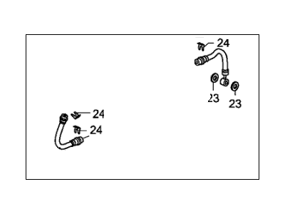 2006 Honda Odyssey Brake Line - 01466-SHJ-A00