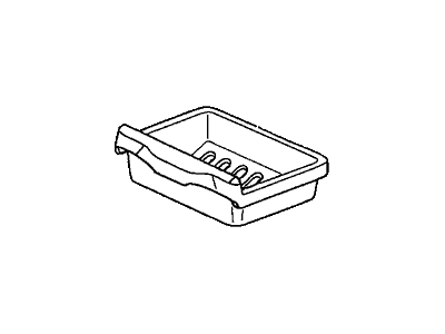 Honda 81395-SHJ-A21ZC Box Assy., Assistant Seat (Lower) *YR239L* (KI IVORY)