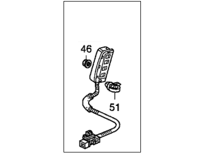 Honda 78055-SHJ-A80 Module Assembly, Driver Side