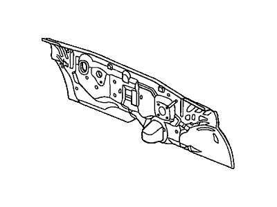 Honda 61500-SHJ-A01ZZ Dashboard (Lower)