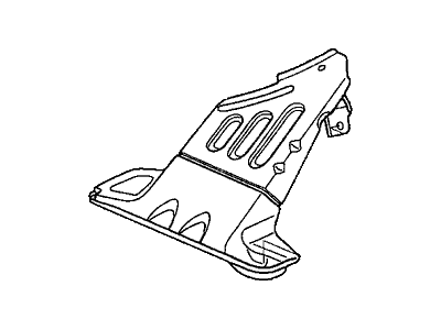 Honda 46991-SHJ-A00 Bracket, Footrest