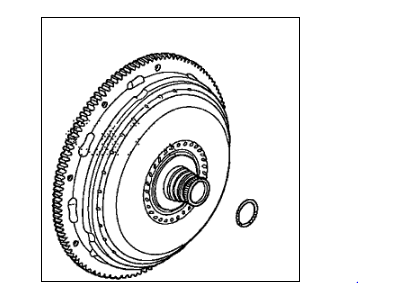 2009 Honda Odyssey Torque Converter - 26000-RGW-305