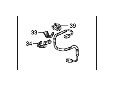 Honda 39117-SHJ-A90 Sub-Wire, DVD