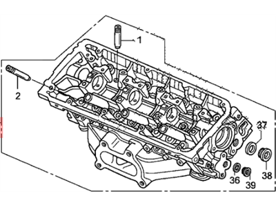 2005 Honda Odyssey Cylinder Head - 12300-RGM-305