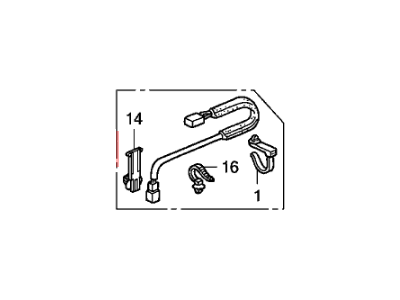 Honda 39159-SHJ-A01 Sub-Feeder