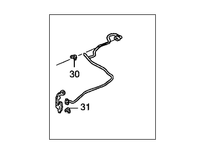 Honda 17758-SHJ-A00 Tube, Fuel Feed