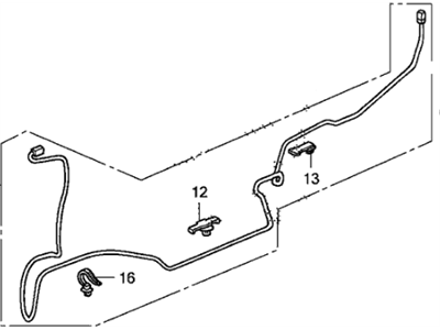 Honda 39160-SHJ-A01 Feeder Assembly, Glass Antenna