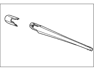 Honda 76720-SHJ-A01 Arm, Rear Wiper