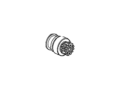 Honda 31207-RDJ-A01 Clutch, Overrunning