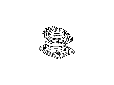 Honda 50830-SFY-023 Rubber Assy., FR. Engine Mounting (ACM)