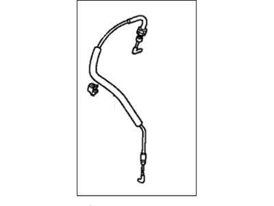 Honda 72643-SHJ-A01 Cable Assy. A, Handle (Outer)