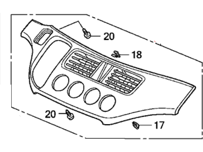 Honda 77251-SHJ-A01ZB