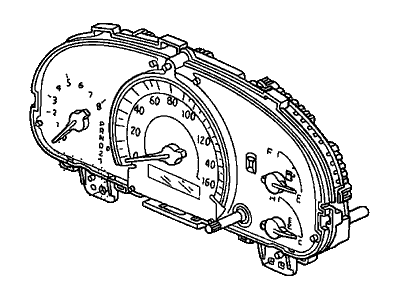 Honda Odyssey Speedometer - 78120-SHJ-A63