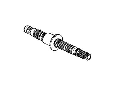 Honda 23230-RWE-010 Shaft, Secondary