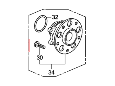 Honda 42200-SNC-951