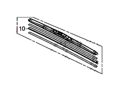 Honda 76630-TR0-A01 Blade, Windshield Wiper (575MM)