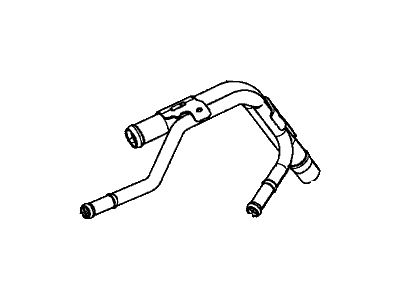 Honda 17137-R1A-A00 Pipe, Breather