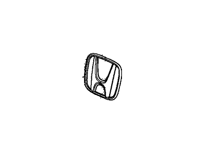 Honda 75701-TR0-003 Emblem (H)