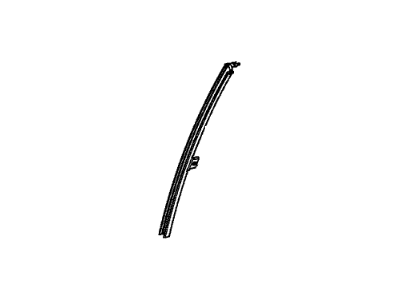 Honda 72731-TR0-A01 Sash, R. RR. Door Quarter