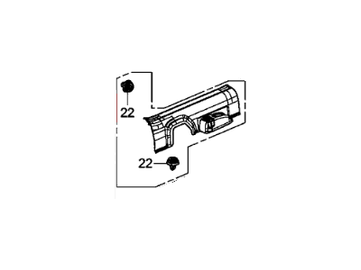 Honda 84251-TR3-A01ZB