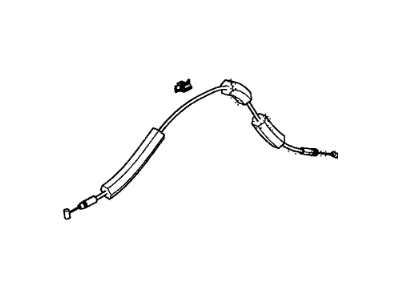 Honda 72131-TR0-A01 Cable, Front Inside Handle
