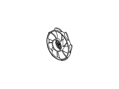 Honda 38611-R1A-A02 Fan, Cooling