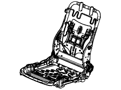 Honda 81136-TR6-L01 Frame, R. FR. Seat