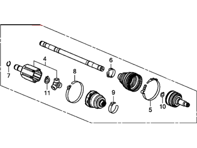 Honda 44306-TR0-A02