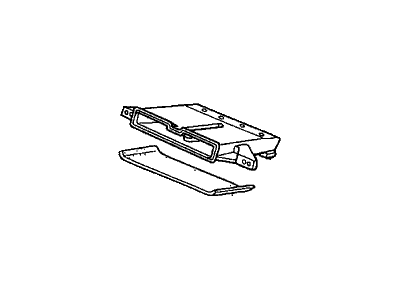 Honda 77410-S2A-A51 Duct Assy., Center Air Conditioner