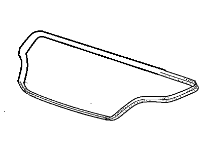 Honda 74865-S2A-010 Weatherstrip, Trunk Lid