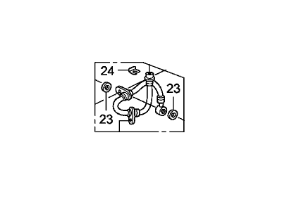 Honda S2000 Brake Line - 01464-S2A-010