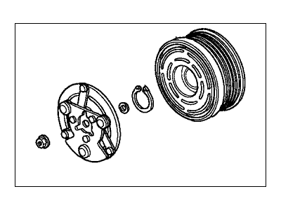 Honda 38900-PCX-016 Clutch Set, Magnetic