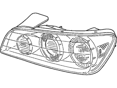 Honda 33551-S2A-A11 Lamp Unit, L. Tail