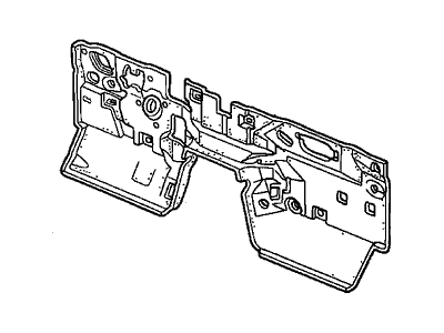 Honda 74260-S2A-A00 Insulator, Dashboard