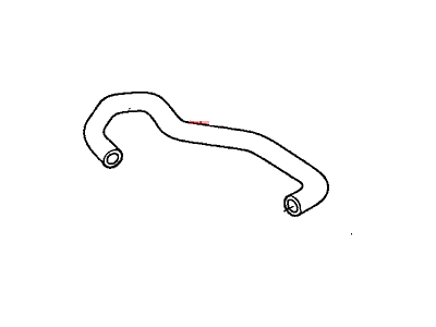 Honda 79725-S2A-A00 Hose A, Water Outlet