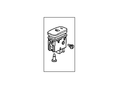 Honda 35500-S2A-Q02 Switch Assembly, Rear Defogger