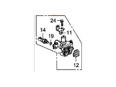 Honda 15810-PCX-A03 Valve Assembly, Spool