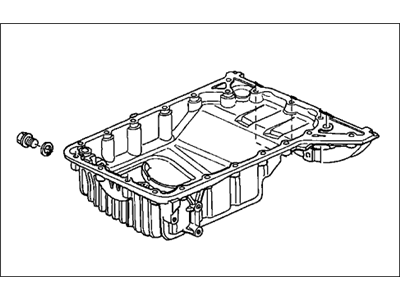 Honda 11200-PCX-000 Pan, Oil