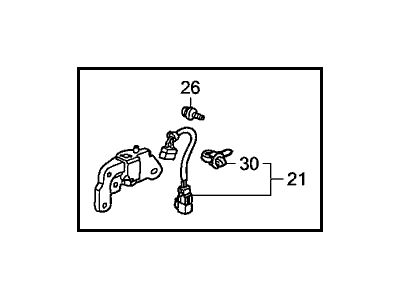 Honda 85350-S2A-003 Catcher Assy., L. Body Side