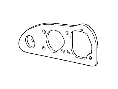 Honda 33552-S2A-A11 Gasket, L. Base