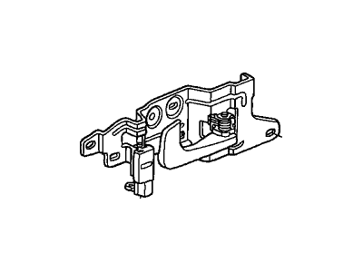 Honda 72160-S2A-J01ZC Handle Assembly, Driver Side Inside (Aluminium Silver)