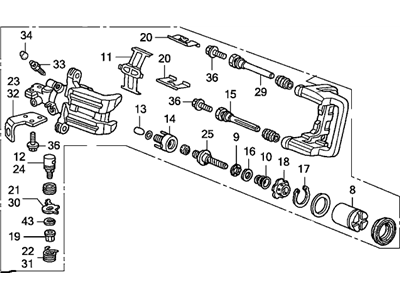 Honda 43019-S2A-013