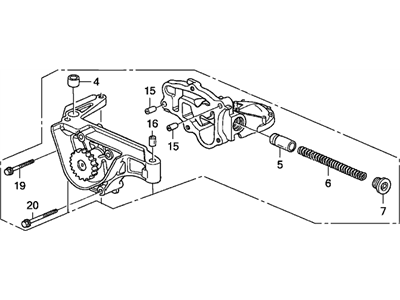 Honda 15100-PCX-023