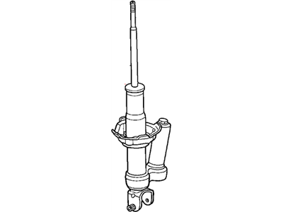 Honda 52612-S2A-S21 Shock Absorber Unit, Left Rear