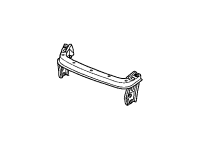 Honda 71140-S2A-010ZZ Beam, FR. Bumper (Upper)